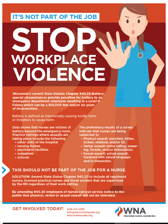 Workplace Violence Wisconsin Nurses Association